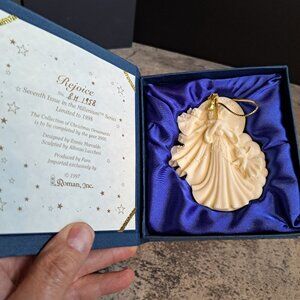Roman Inc The Millenium Limited Edition Ornament REJOICE ~ Vtg 1998 In Box